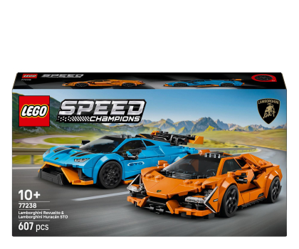 Klocki LEGO® LEGO Speed Champions 77238 Lamborghini Revuelto i Huracán sto